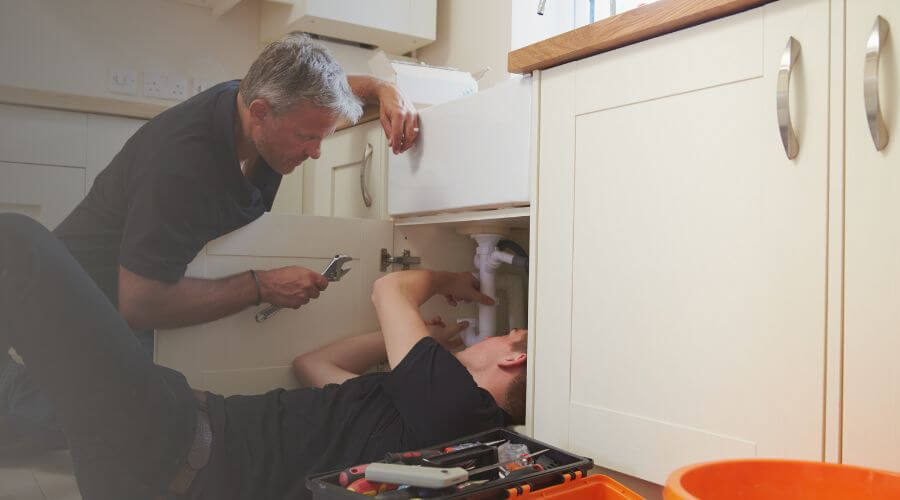 Expert burst pipe repair services in Navasota, TX